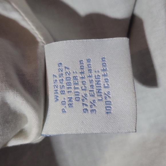 BODEN Navy Cream Sheath Long Length Midi Dress with Large Beaded Neckline (Tall) - Picture 13 of 14